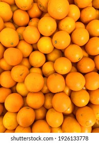 Orange Fruit Background. Group Of Fresh Fruit.