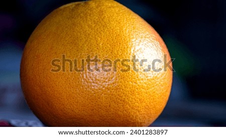 Orange fruit on the table. Healthy fruits