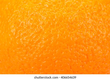 Orange Fruit Texture Closeup Isolated