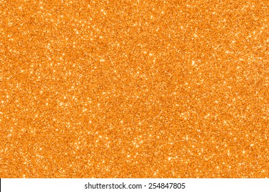 Orange Glitter Texture Christmas Background