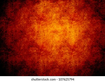 Orange glowing hot rock background
