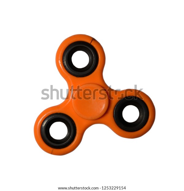 Orange And red Fidget Spinner 