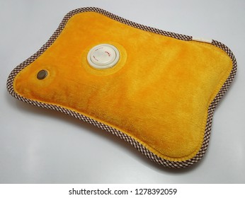 Orange heating pad