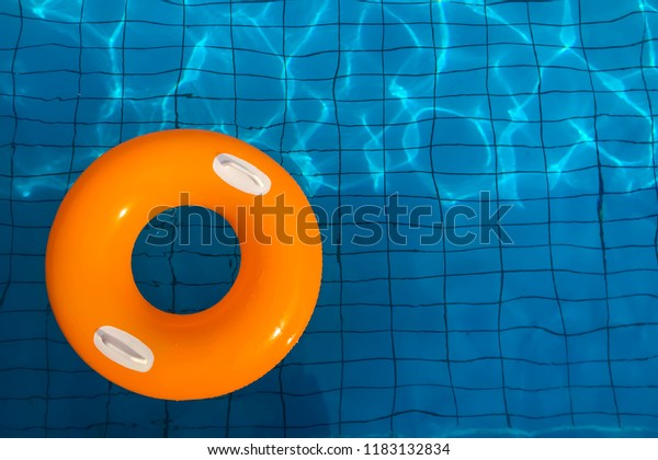 inflatable ring with handles