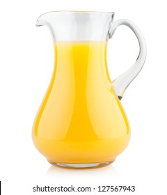 Orange Juice In Pitcher