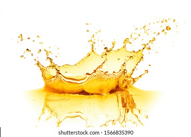 orange juice splash isolated on white background - Powered by Shutterstock