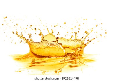 orange juice splash isolated on white background - Powered by Shutterstock