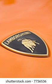 Orange Lamborghini