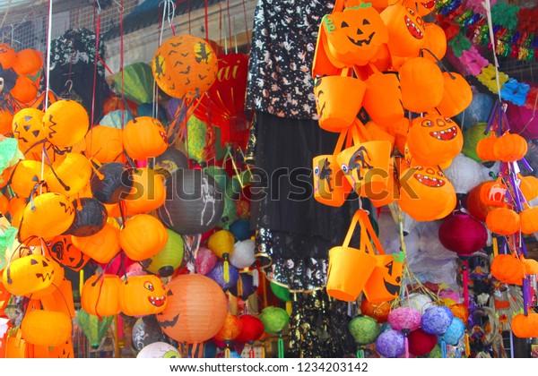 retail halloween decorations