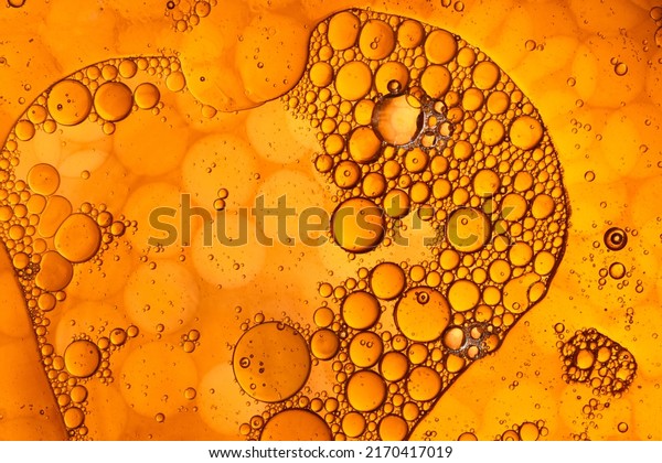 Orange lava liquid stream through, circle gradient\
background inspiring joy