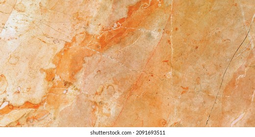 Orange Marble Surface Texture Background, Emperador Marbel Stone, Beige Abstract Texture Of Old Artificial Granite Amethyst Polished Granit Tile