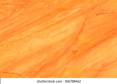 Orange Marble Texture Background.