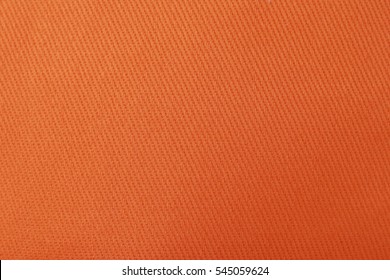 Orange Nylon Fabric Texture Background.