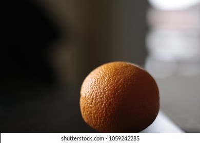 Orange on Table