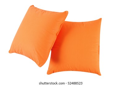 orange cushions
