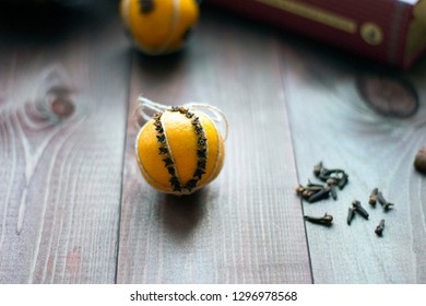 Orange Pomander (aroma Therapy)