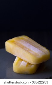 Orange popsicles