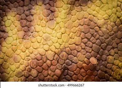 Orange Reptiles Dinosaur Skin Texture Background