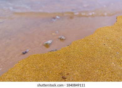 Orange Sand At The Old Ilmenite Quarry