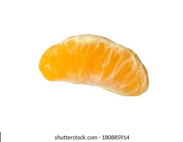 Orange Segment Isolated