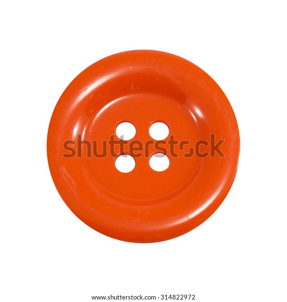 orange sewing buttons