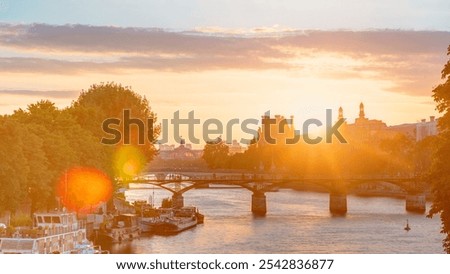 Similar – Image, Stock Photo a love lock rarely stays alone