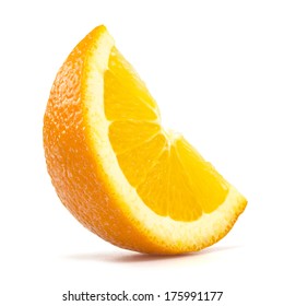 Orange Slice Isolated On White Background