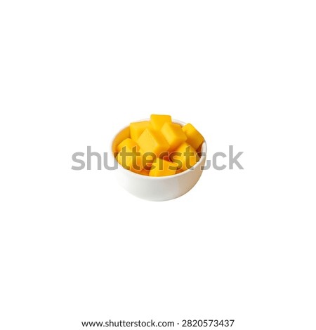 Orange slice with white pith and transparent background, isolated citrus fruit section
