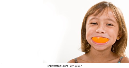 An Orange Smile