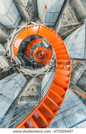 Similar – spiral staircase