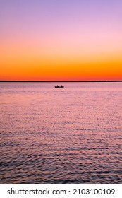 Orange Sunset At Britannia Beach 