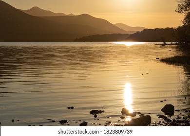 Orange Sunset At Lough Leane 