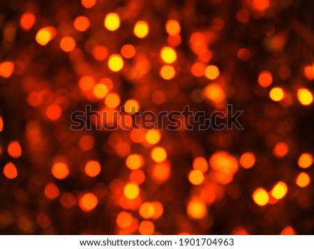 Orange tone bokeh for background images