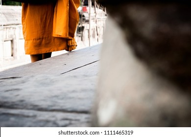 Orange Tunic Of Hindu Monks