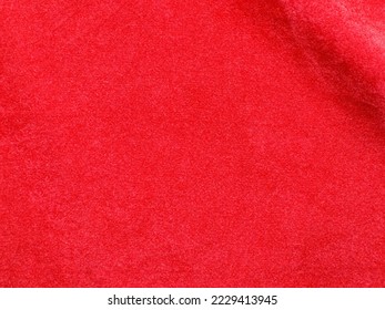 Orange velvet fabric texture used as background. Empty Orange fabric background of soft and smooth textile material. There is space for text. - Shutterstock ID 2229413945