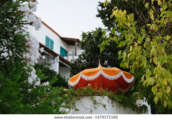 vintage patio umbrella