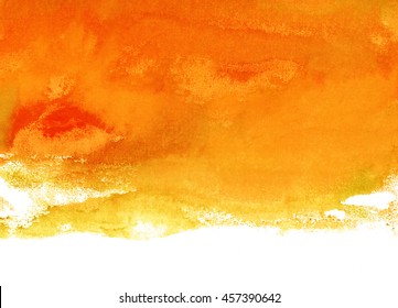 102,630 Orange watercolour background Images, Stock Photos & Vectors ...