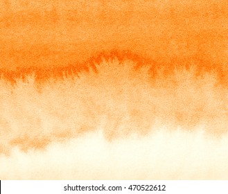 Orange Watercolour Background
