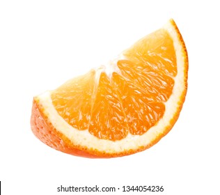 Orange Wedge Isolated