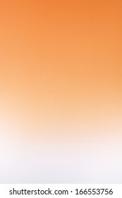 Orange To White Gradient Paper Texture Background