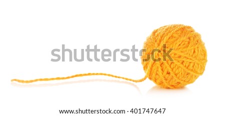 Orange Yarn Ball