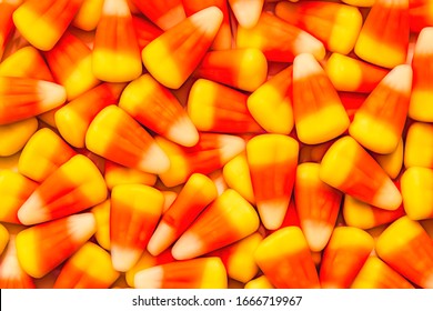 Orange And Yellow Candy Corn 