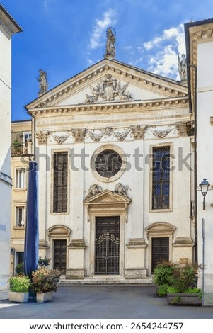 Oratory of the Gonfalone is an oratory built in the 16th and 17th centuries and located in Vicenza, Italy