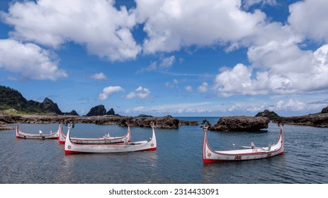 "Orchid Island's coast, Tao canoe, Dazai people. Blue sky, azure sea, rocky shore, breathtaking scenery."




 - Powered by Shutterstock