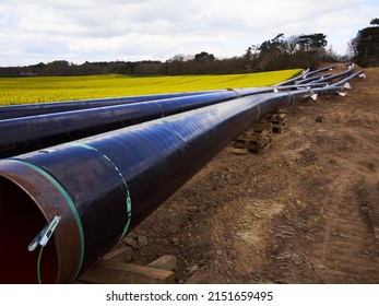 In order to fight the European energy supply crisis as a strategic infrastructure project to create a new gas supply corridor and to avoid using the Russian option as a result of the war in Ukraine - Shutterstock ID 2151659495