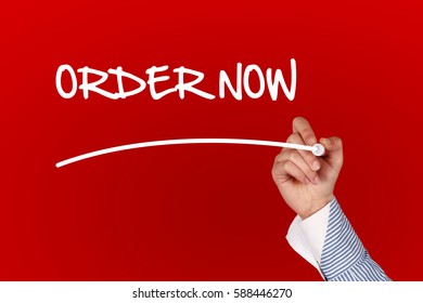 Order Now concept