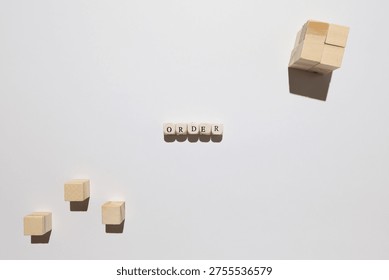 Order processing concept representing ecommerce logistics, fulfillment, and supply chain operations.