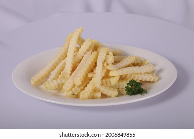 Ordinary Crinkle Cut French Fries 