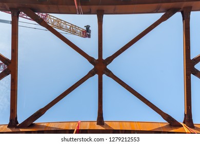 Ordsall Chord Railway Bridge Construction