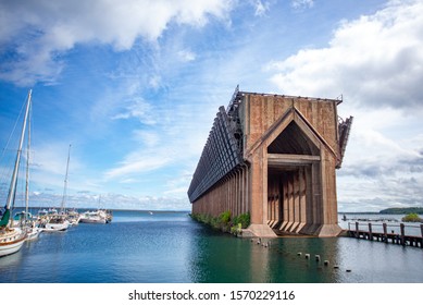 Ore Dock Marquette Michigan Old Structure Lake Superior